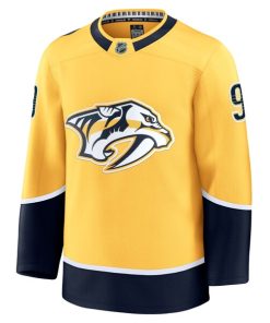 Alternative view of Filip Forsberg Nashville Predators  Home Premium Jersey - Gold