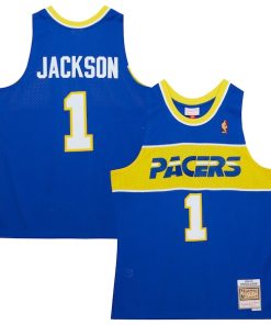 Stephen Jackson Indiana Pacers  2004/05 Hardwood Classics Swingman Jersey - Royal