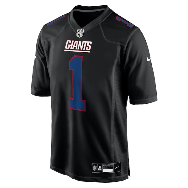 Malik Nabers New York Giants Nike Fashion Jersey - Carbon Black - Image 2