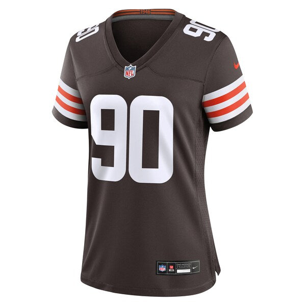 Maurice Hurst II Cleveland Browns Nike Women's Game Jersey - Brown - Image 2