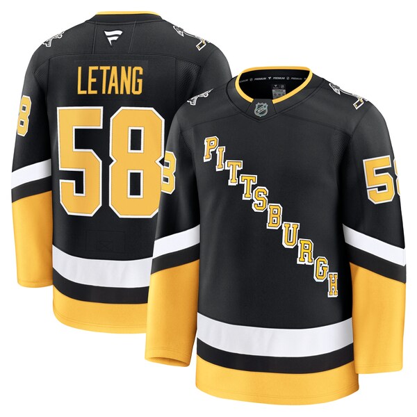 Kris Letang Pittsburgh Penguins Alternate Premium Jersey - Black
