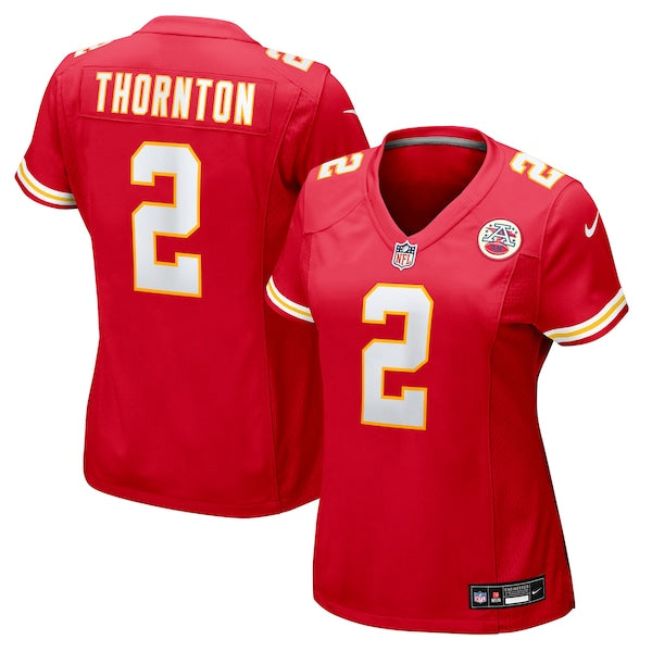 Tyquan Thornton Kansas City Chiefs Nike Women's Team Game Jersey - Red