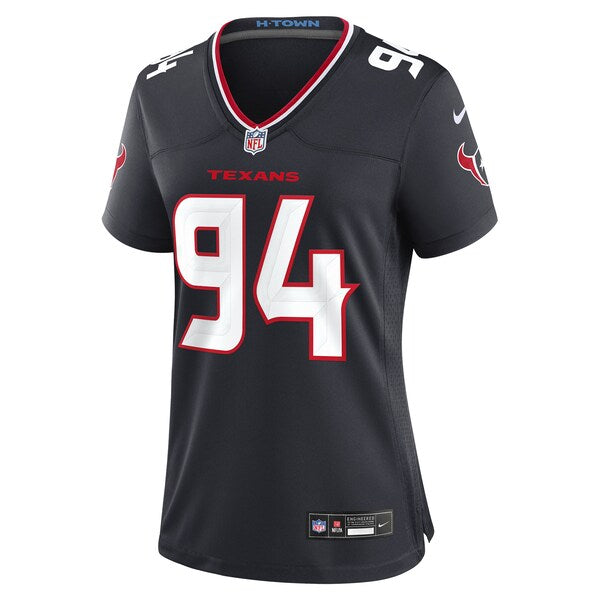 Jayden Peevy Houston Texans Nike Women's Team Game Jersey - Navy - Image 8