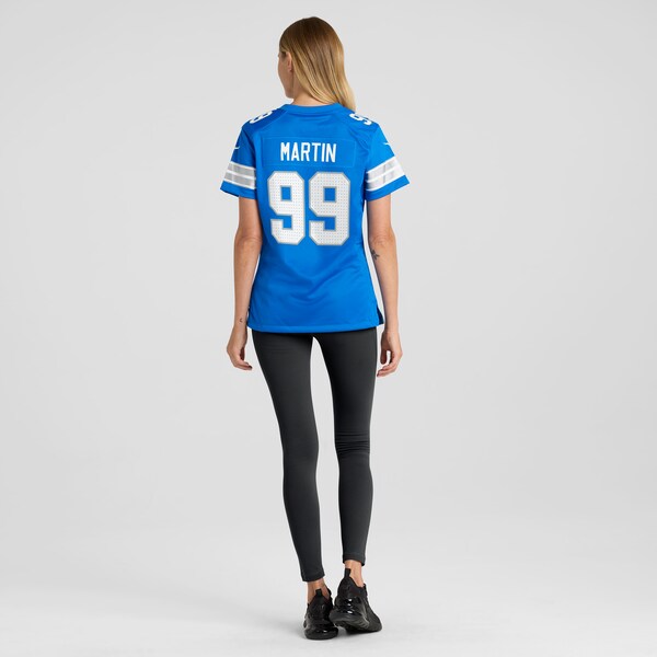 Brodric Martin Detroit Lions Nike Women's Team Game Jersey - Blue - Image 5