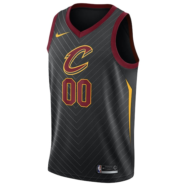 Cleveland Cavaliers Nike Swingman Custom Jersey Black - Statement Edition - Image 2