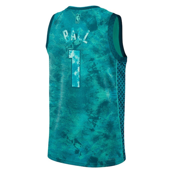 LaMelo Ball Charlotte Hornets Jordan Brand Unisex Select Series Swingman Jersey - Teal - Image 3