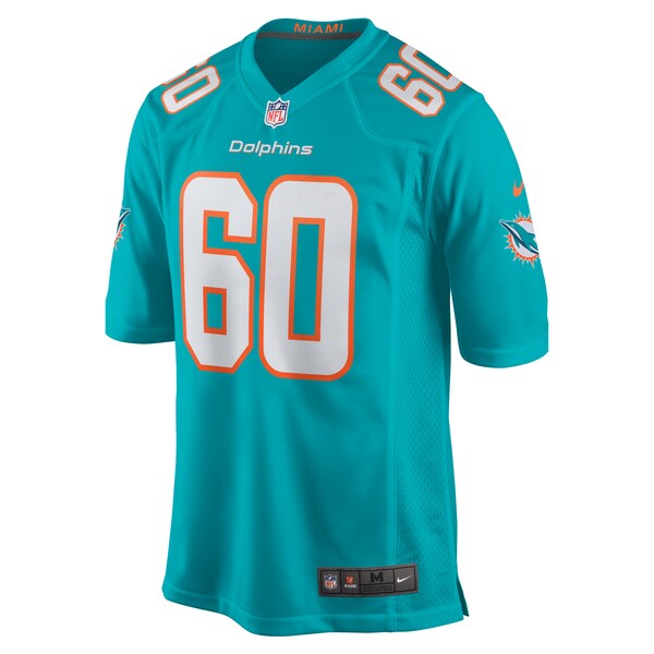 Andrew Meyer Miami Dolphins Nike Game Jersey - Aqua - Image 2