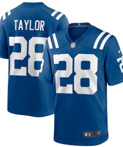 Jonathan Taylor Indianapolis Colts Nike Player Game Jersey - Royal/White