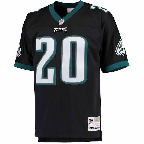 Brian Dawkins Philadelphia Eagles Big & Tall 2004 Retired Player Replica Jersey - Black - Image 2