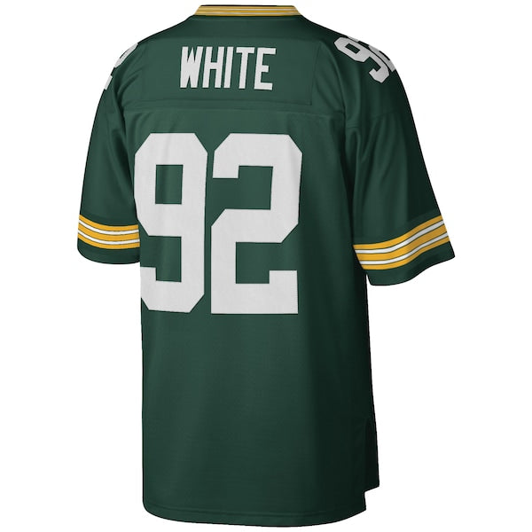 Reggie White Green Bay Packers Big & Tall 1996 Retired Player Replica Jersey - Green - Image 3