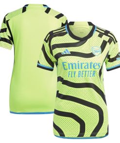 Arsenal adidas Women's 2023/24 Away Replica Jersey - Yellow