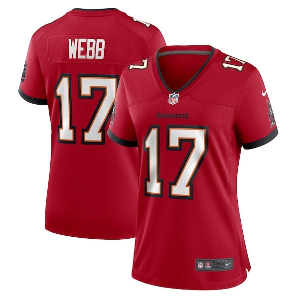Raleigh Webb Tampa Bay Buccaneers Nike Women's Game Jersey - Red