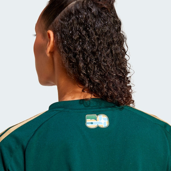 Portland Timbers adidas Women's 2025 Forever Green & Gold Replica Jersey - Green - Image 8