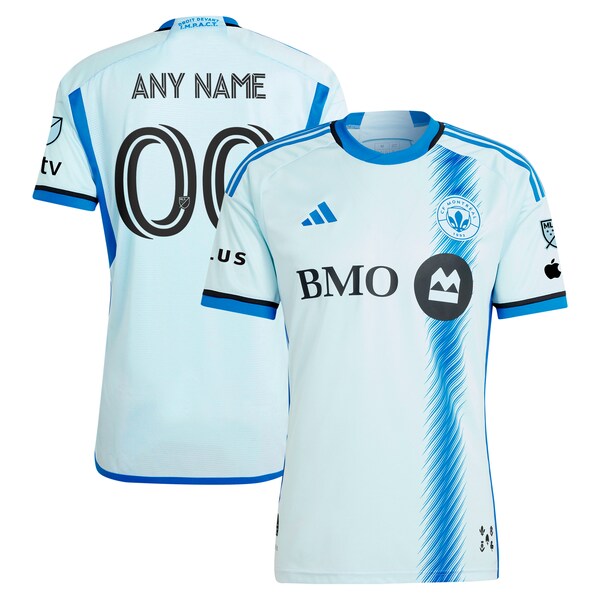 CF Montreal adidas 2024 La Main Authentic Custom Jersey?ยจC Light Blue