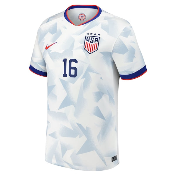 Rose Lavelle USMNT Nike 2025 Home Replica Player Jersey - White - Image 2