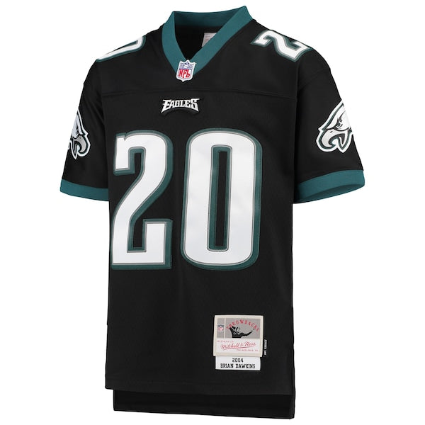 Brian Dawkins Philadelphia Eagles Youth 2004 Legacy Retired Player Jersey - Black/Green - Image 3