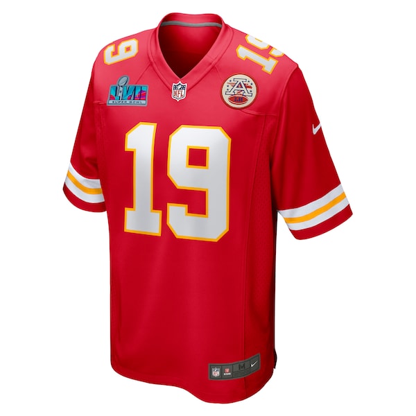 Kadarius Toney Kansas City Chiefs Nike Super Bowl LVII (2022 Season) Patch Game Jersey - Red - Image 2