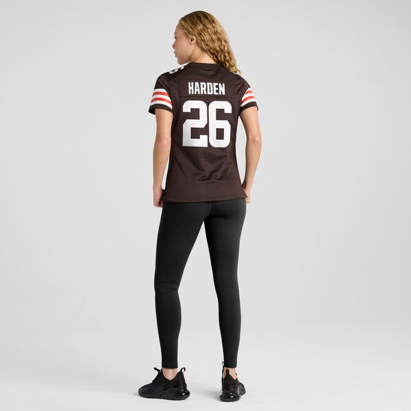 Myles Harden Cleveland Browns Nike Women's Game Jersey - Brown - Image 5