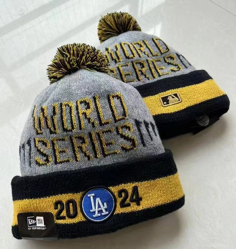 2024 Los Angeles Dodgers NLCS World Series Champions Knit Hat - Image 2