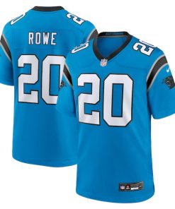 Alternative view of Eric Rowe Carolina Panthers Nike Alternate Game Jersey - Blue/Black