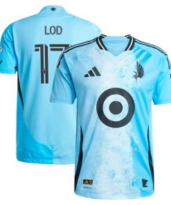 Robin Lod Minnesota United FC adidas 2025 CONVERGENCE Authentic Player Jersey - Blue