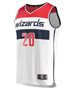 Alternative view of Alexandre Sarr Washington Wizards  Youth Fast Break Replica Player Jersey - Association Edition - White