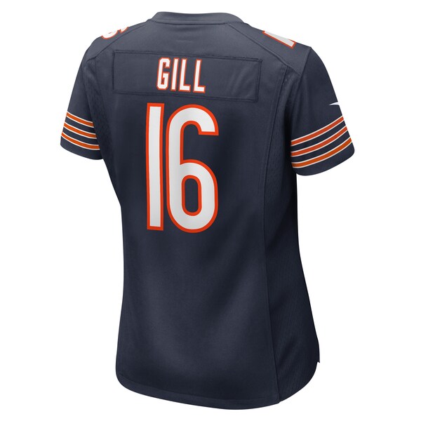 Trenton Gill Chicago Bears Nike Women's Game Player Jersey - Navy - Image 3