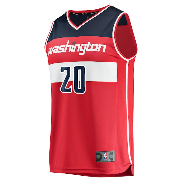 Alexandre Sarr Washington Wizards Fast Break Replica Player Jersey - Icon Edition - Red - Image 2