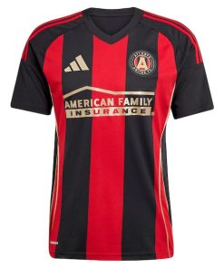 Alternative view of Atlanta United FC adidas 2025 The Connector Replica Custom Jersey - Black
