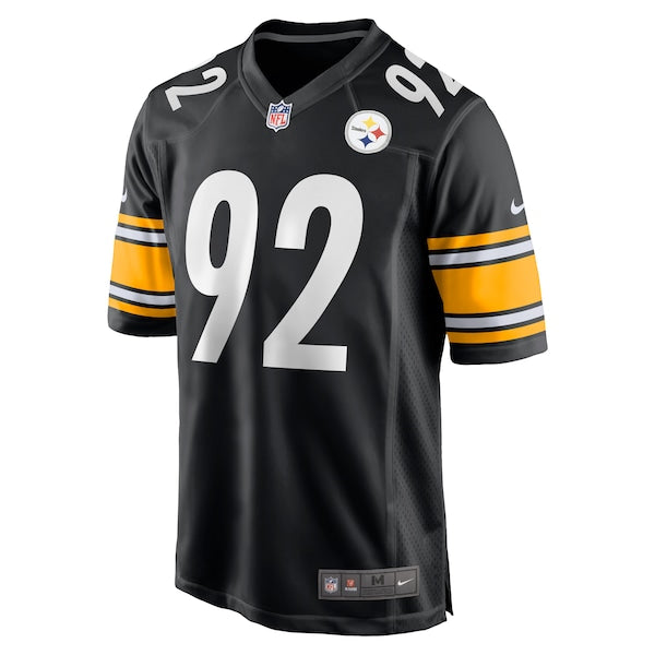 James Harrison Pittsburgh Steelers Nike Retired Game Jersey - Black - Image 2