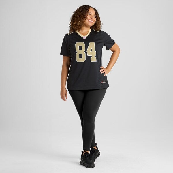 Mason Tipton New Orleans Saints Nike Women's Game Jersey - Black - Image 6