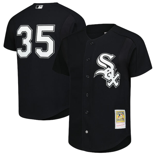 Frank Thomas Chicago White Sox Authentic Batting Practice Jersey - Black
