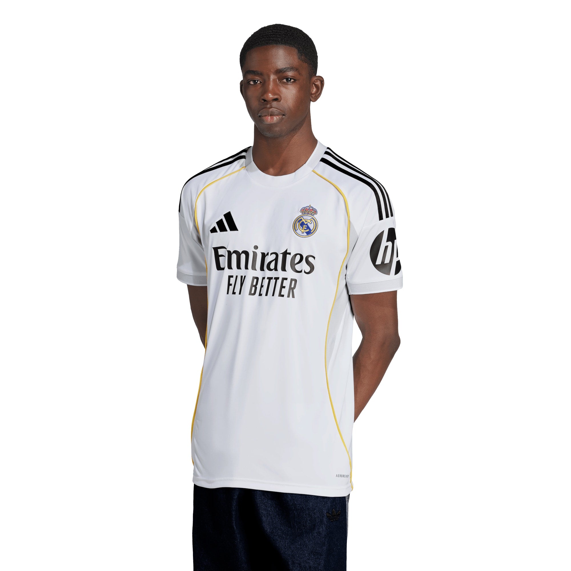 Los Merengues adidas 2025/26 Away Replica Jersey - Blue/White - Image 5