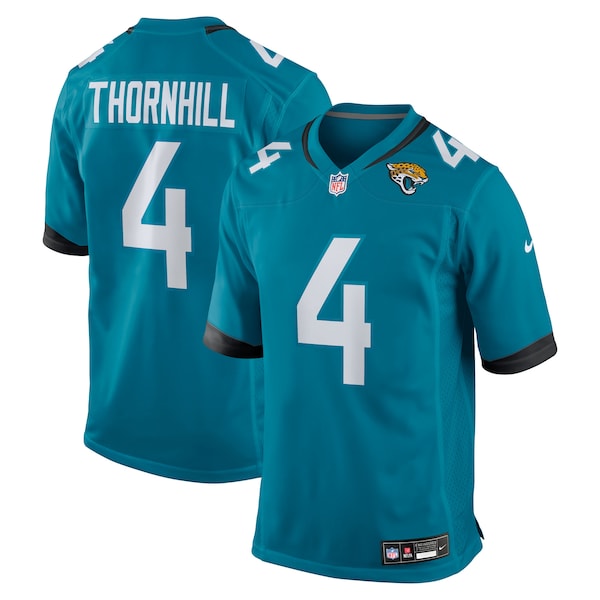 Juan Thornhill Jacksonville Jaguars Nike Team Game Jersey - Teal