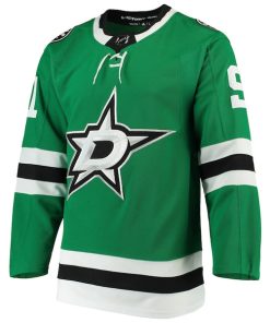 Alternative view of Tyler Seguin Dallas Stars adidas Home Authentic Player Jersey - Kelly Green