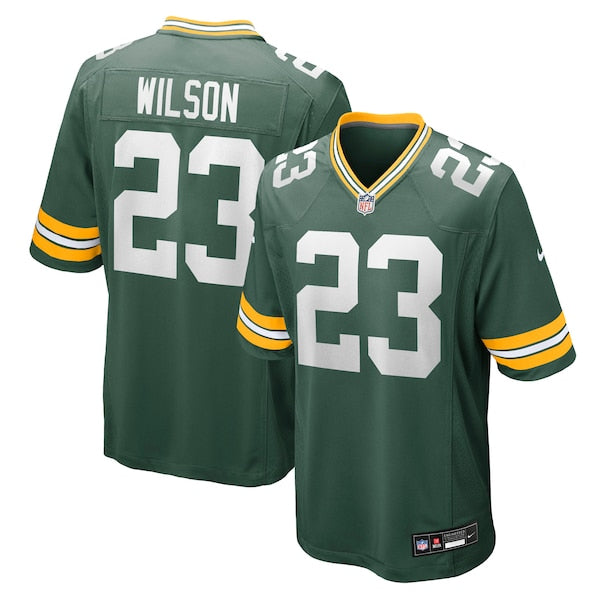 Emanuel Wilson Green Bay Packers Nike Team Game Jersey - Green
