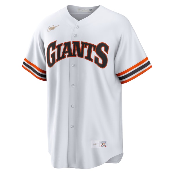 San Francisco Giants Nike Home Cooperstown Collection Team Jersey - White - Image 2