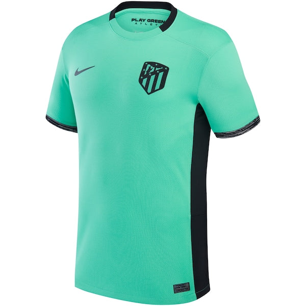 Atletico de Madrid Nike 2023/24 Third Stadium Replica Jersey - Green - Image 2