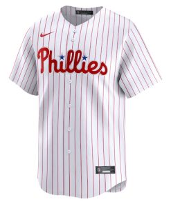 Alternative view of Brandon Marsh Philadelphia Phillies Nike Home Limited Player Jersey - White