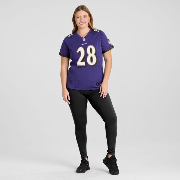 Sanoussi Kane Baltimore Ravens Nike Women's Game Jersey - Purple - Image 6