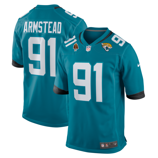 Arik Armstead Jacksonville Jaguars Nike Team Walter Payton Man of the Year Game Jersey - Teal