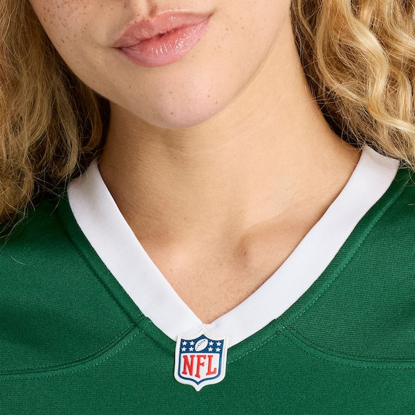 Justin Fields New York Jets Nike Women's Game Jersey - Legacy Green - Image 9