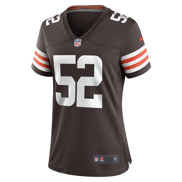 Dawson Deaton Cleveland Browns Nike Women's Game Player Jersey - Brown - Image 2