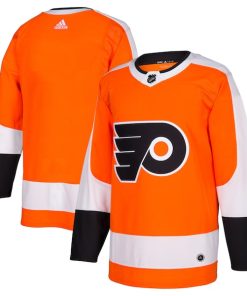 Philadelphia Flyers adidas Home Authentic Blank Jersey - Orange