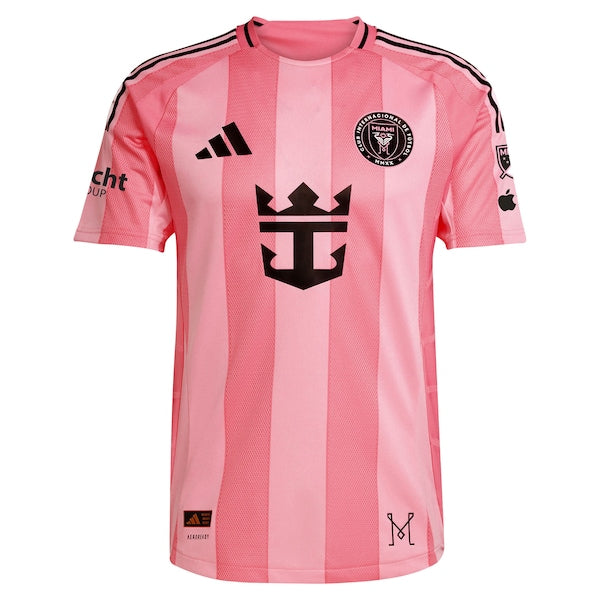 Jordi Alba Inter Miami CF adidas 2025 Euforia Authentic Player Jersey - Light Pink - Image 3