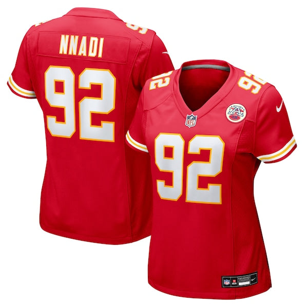 Derrick Nnadi Kansas City Chiefs Nike Women's Team Game Jersey - Red