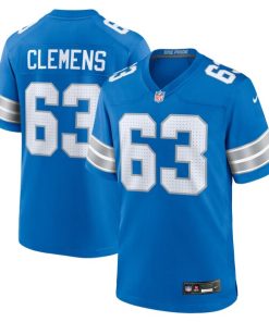 Duke Clemens Detroit Lions Nike Game Jersey -  Blue