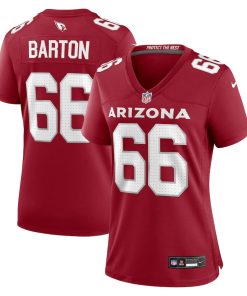 Jackson Barton Arizona Cardinals Nike Women's Team Game Jersey -  Cardinal