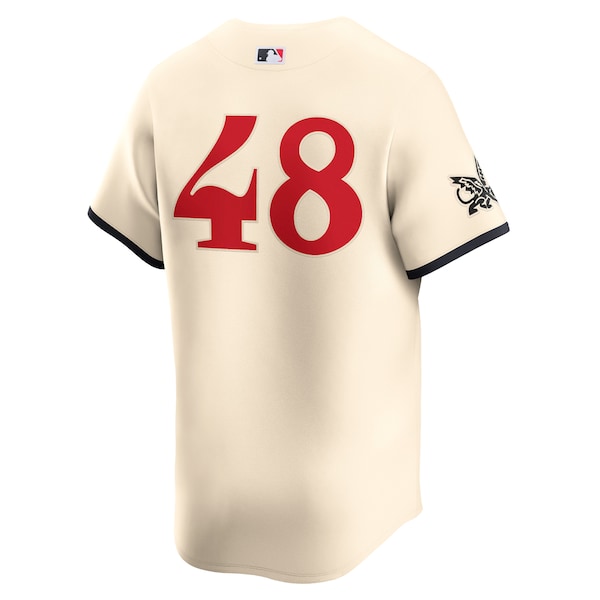 Jacob deGrom Texas Rangers Nike City Connect Limited Player Jersey - Natural - Image 3