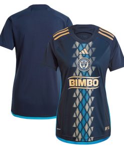 Philadelphia Union adidas Women's 2024 The XV Kit Replica Jersey?¨C Navy